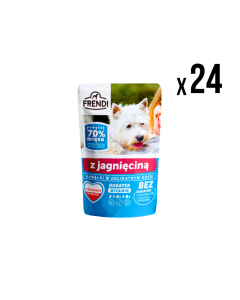 FRENDI Vlažna hrana za pse Jagnjetina 100g 24/1
