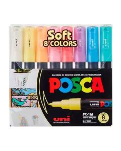 Posca set markera PC-1m 8/1