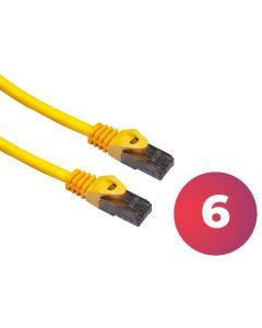 ULTRALAN Patchcord kabl UTP cat.6 2m (žuti) - PCK003