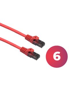 ULTRALAN Patchcord kabl UTP cat.6 5m (crveni) - PCK004
