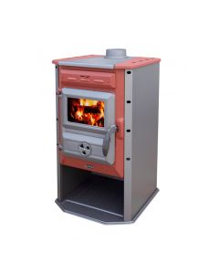 Peć na čvrsto gorivo TimSistem Magic Stove crvena