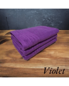 VIKTORIJA Peškir Popcorn 70x140cm violet - VLK000673-violet