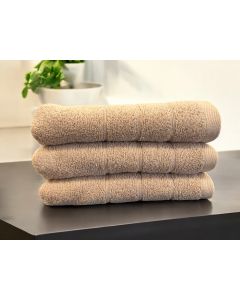 VIKTORIJA Peškir Bordura 50x100cm 550g/m2 Kapucino boja - VLK000665-kapucinoboja