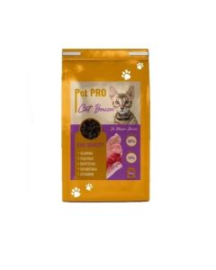 PET PRO Suva hrana za mačke Cat bacon 12kg