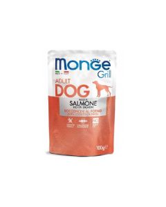 MONGE Hrana za pse Grill sos losos 100g - 8009470013123