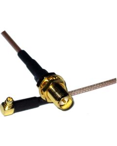 PIGTAIL MMCX- RP-SMA/m Super Low Loss 300mm - PGT005