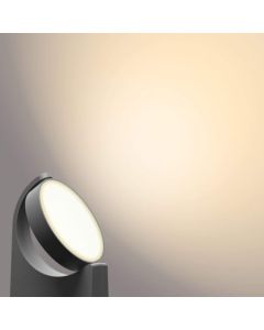 PHILIPS Podna spoljasnja lampa Mimoza antracit LED 1x6W 2700K - 19792-1