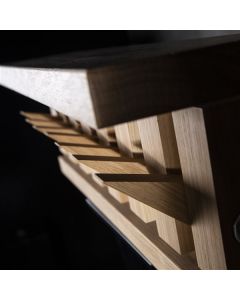 MEDA FURNITURE Drveni čiviluk za zid Piano - CiviPiano