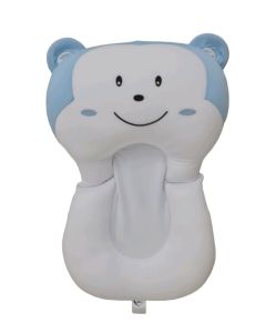 FIMBABY Podloga za kupanje beba - plavo beli majmun - 900108