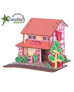 3d drvena puzzle - PINK PRODAVNICA - 116-1-1