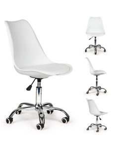 BOLZZ Pisa set 4 stolice white - BOLPISCHAWHITS