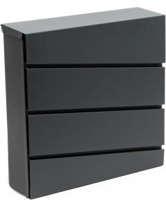 GOLD STANDARD Poštansko sanduče Pisa, 370x365x110mm, sa 2 ključa - MD051