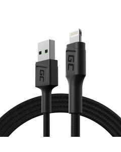 GREENCELL KABGC21 USB-A - Lightning kabl 120cm - PL040