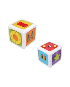 INFUNBEBE IGRACKA ZA BEBE MINI KOCKA SA AKTIVNOSTIMA 6M+