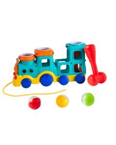 INFUNBEBE Igračka za bebe Pogodi oblik - vozić - PL5233