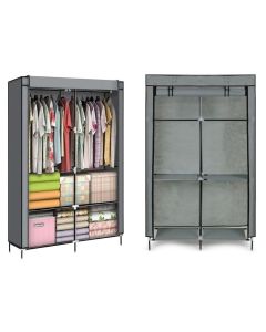 MODERNHOME Platneni garderober sa policama 2 - PJJSC001