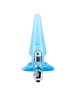 Plavi analni vibrator za pocetnike - CN-371410502