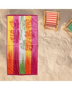 DEKOR DOM Peškir za plažu 70x140cm Beach Master, Pop stripe - 024437