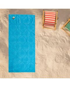 DEKOR DOM Peškir za plažu 86x190cm Beach Master, tirkizno plava - 024432