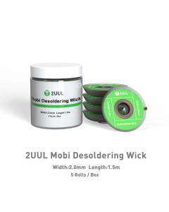 Pletenica za skidanje kalaja 2UUL Mobi Desoldering Wick CY2015 (5 Rolls/Box) - 206279