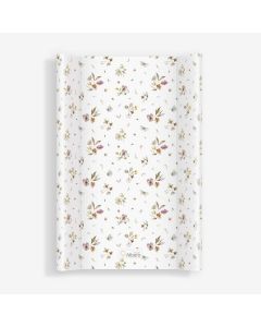 ALBEROMIO Tvrda podloga za presvlačenje Retro flowers PT70 428, bela - ALBPODPT70428