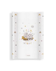 ALBEROMIO Tvrda podloga za presvlačenje Good night cot PT70 437, bela - ALBPODPT70437