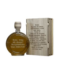 INFINITY DEKOR Poklon set Kume Hvala, sa 2 čašice (rakija nije uključena) - 1981-1-1