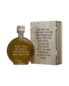 INFINITY DEKOR Poklon set Moj Kum, sa 2 čašice (rakija nije uključena) - 1984-1-1