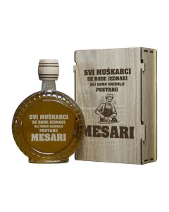 INFINITY DEKOR Poklon set za zanatlije - Mesari, sa 2 čašice (rakija nije uključena) - 2136-1-1