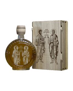 INFINITY DEKOR Slavski poklon set Sveti Vartolomej i Varnava, sa 2 čašice (rakija nije uključena) - 2121-1