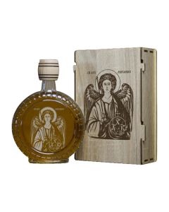 INFINITY DEKOR Slavski poklon set Sveti Arhangel Mihailo, sa 2 čašice (rakija nije uključena) - 2016-1