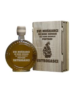 INFINITY DEKOR Poklon za Vatrogasce, sa 2 čašice (rakija nije uključena) - 2142-1
