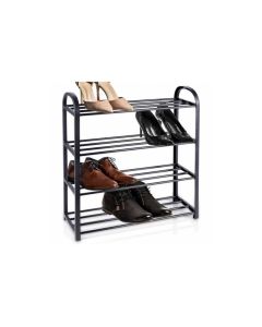 VILDE Metalni stalak za obuću na 3 nivoa 63x28x60 cm - POL000015A00000