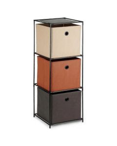 VILDE Metalana polica sa 3 korpe 34.5x100cm 568099 - POL000022A00000