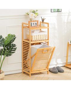 BOLZZ Polica - korpa za odlaganje veša bamb 9