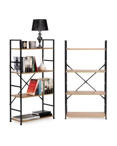 MODERNHOME Polica za knjige loft 4 wild oak - CWJ6024112LG-WO