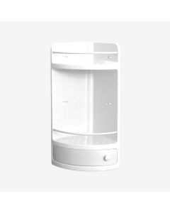 EUROPLAST Ugaona polica za kupatilo - 2458-1-1