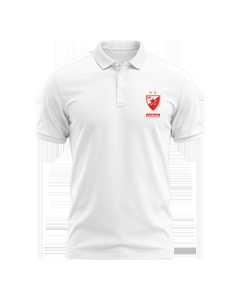 RED STAR MAJICA POLO BELA KK Crvena Zvezda - CZKKTS131 BL