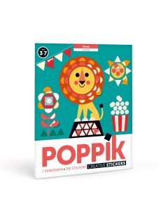 Poppik Panorama od nalepnica: Cirkus 3-7 - MAT003