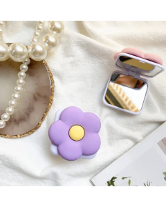 PopSocket Flower with mirror ljubicasti - 617330
