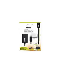 PORT DESIGNS Adapter USB Type C na VGA - 1807087