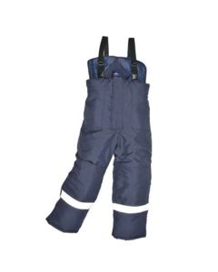 PORTWEST Radne pantalone sa tregerima Cold Store CS11, teget - 61341L