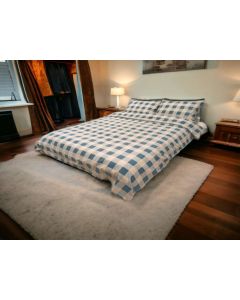 VIKTORIJA Posteljina za francuski ležaj D4 flanel - VLK000265-d4