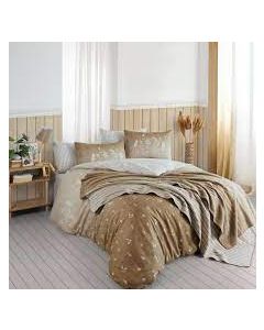 VIKTORIJA Posteljina HOME 160x220cm Yellow - VLK000403-yellow