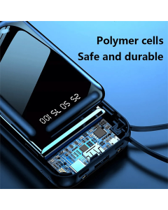 Power Bank 20000 mAh ljubicasti - 613194