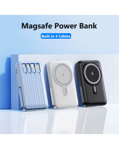 Power Bank Mag Charger PD 66W 5000 mAh crni