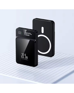 Power Bank Mag Charger 22,5W 10000 mAh crna