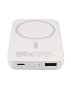 Power Bank Mag Charger 5000 mAh 22.5W bela - 609701