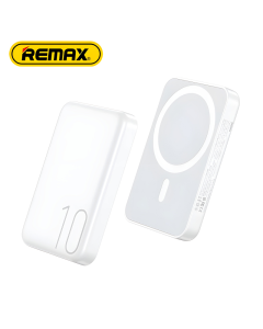 REMAX Power bank Magsafe Usion Series RPP-65 PD 20W + QC 15W Fast Charging 10000mAh, bela - 215571