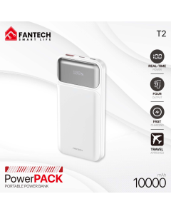 Power bank Prenosiva baterija Fantech T2 10000mAh QC, PD, 22.5W  beli - 220837